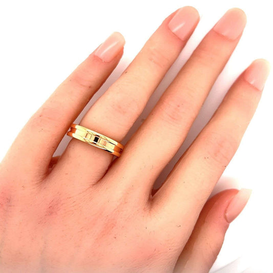Bvlgari B.zero1 One-Band 18k Rose Gold Ring