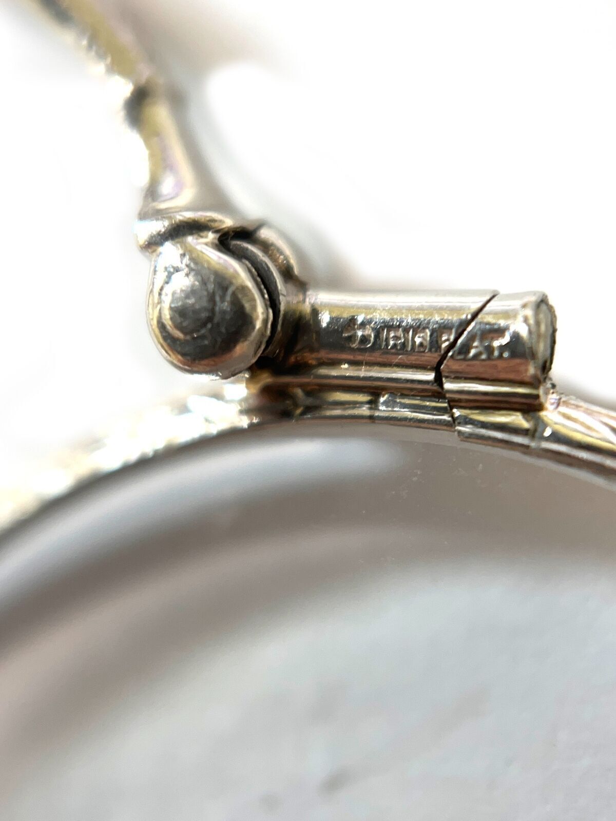 Art Deco Tiffany & Co. Platinum Folding Lorgnette Magnify Glasses