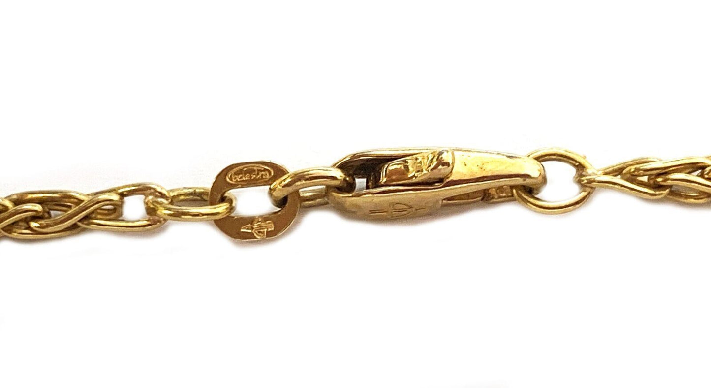 Nemacolin Bird Diamond 18k Yellow Gold Long Pendant Necklace