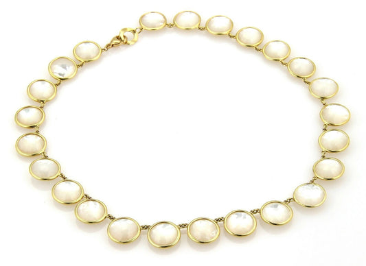 Ippolita Lollipop Rock Candy Mother Of Pearl 18k Yellow Gold Necklace