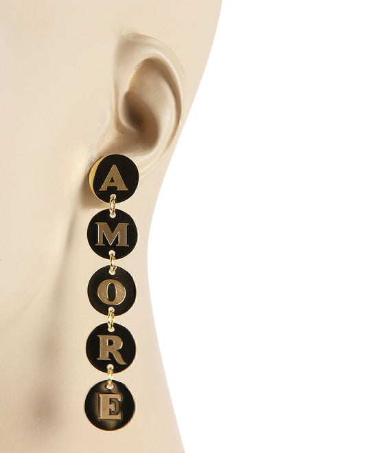 Pasquale Bruni AMORE 18k Yellow Gold Long Dangle Drop Earrings