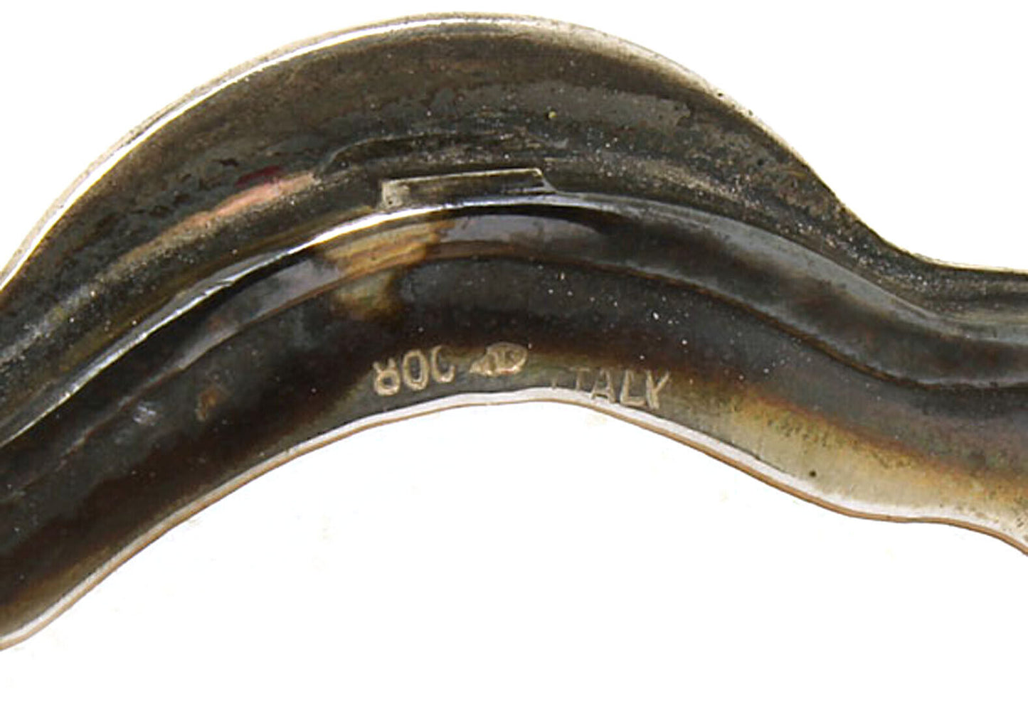 Silver 800 Hand painted Porcelain Shepherd & Woman Powder Compact Antique