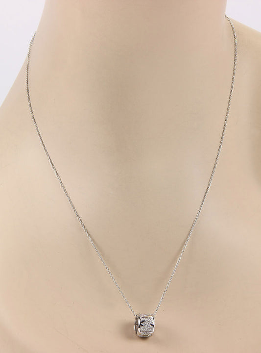 Pasquale Bruni Amore 18k White Gold Diamond Pendant Necklace