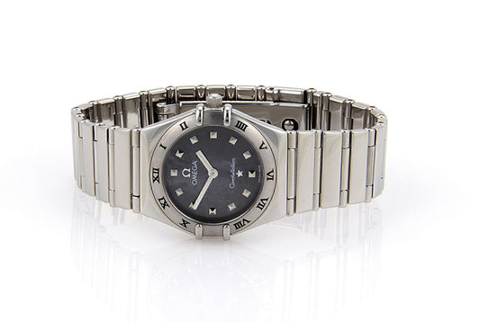 Omega Women's Constellation Stainless Steel Gray Dial Watch