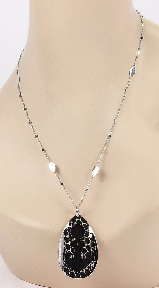 Pasquale Bruni Cruise 18k White Gold Diamond Pendant Necklace