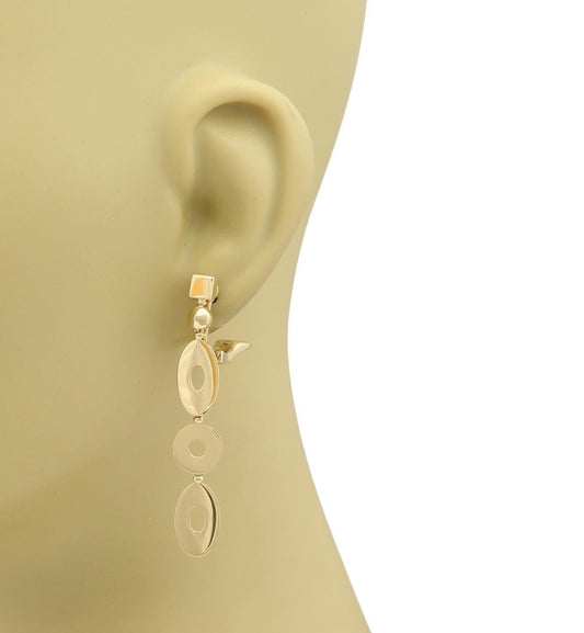 Bvlgari Lucea 18k Yellow Gold Dangle Earrings