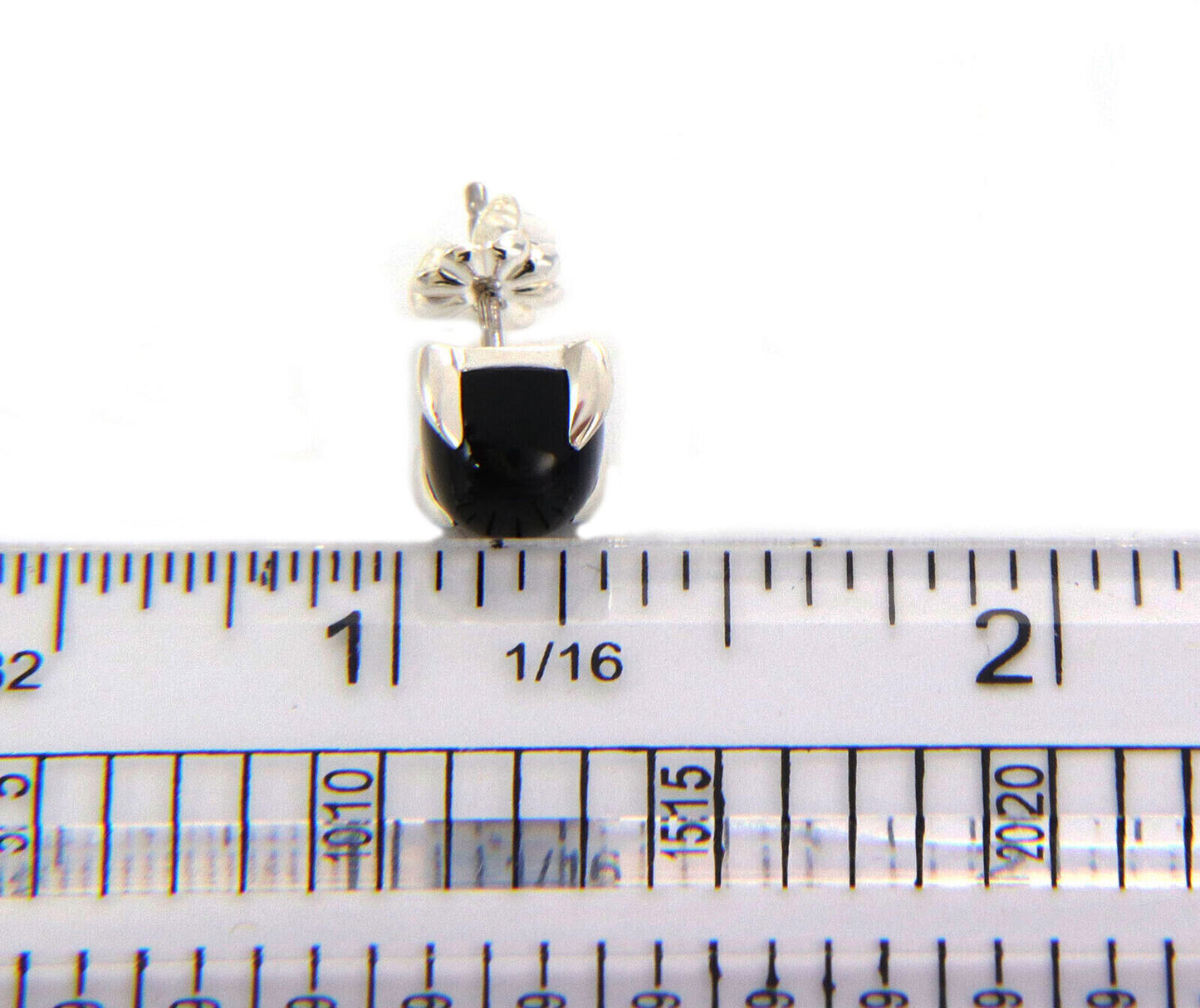 Tiffany & Co. Picasso Sugar Stacks Cabochon Onyx Sterling Silver Stud Earrings