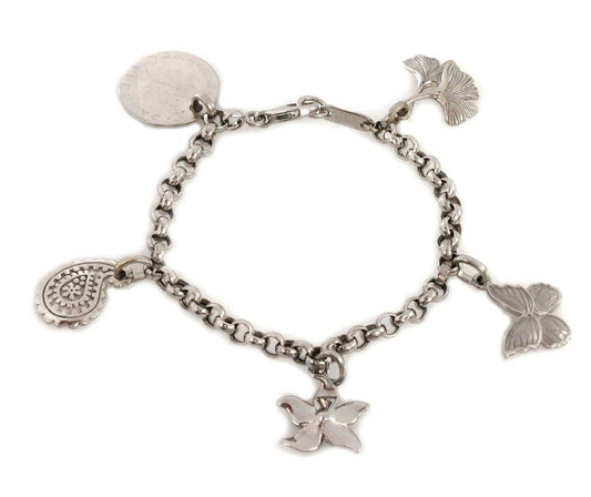 Carrera y Carrera 18k White Gold 5 Dangle Charm Bracelet | Bracelets | bracelet, Carrera y Carrera, catalog, Charms, Designer Jewelry | Carrera y Carrera