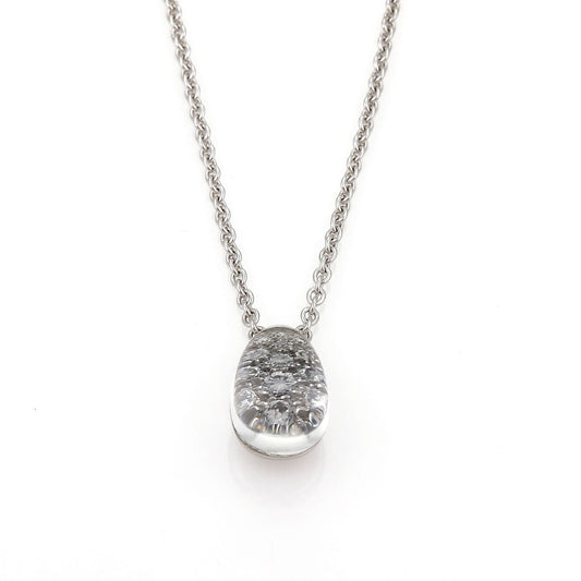 Cartier 18k White Gold Myst Diamond Rock Crystal Pendant Necklace | Necklaces | cartier, catalog, Designer Jewelry, Necklaces, Pendants | Cartier