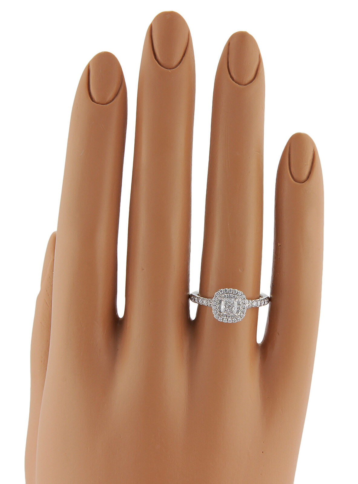 Tiffany & Co. Soleste Diamond Platinum Ring - Size 6