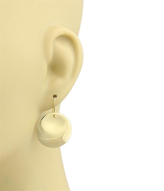 Tiffany & Co. Peretti 18k Yellow Gold Dangle Round Earrings