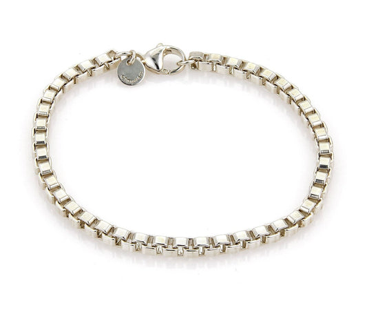 Tiffany & Co. Venetian Link Sterling Silver Bracelet