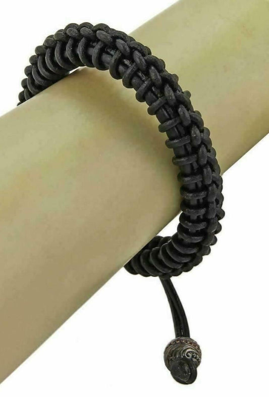 Stephen Webster No Regrets Leather & Silver Bead Bracelet