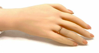 Tiffany & Co. Novo 18k Yellow Gold Band Ring Size 4