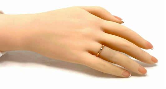 Tiffany & Co. Novo 18k Yellow Gold Band Ring Size 4