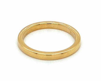 Tiffany & Co. Novo 18k Yellow Gold Band Ring Size 4