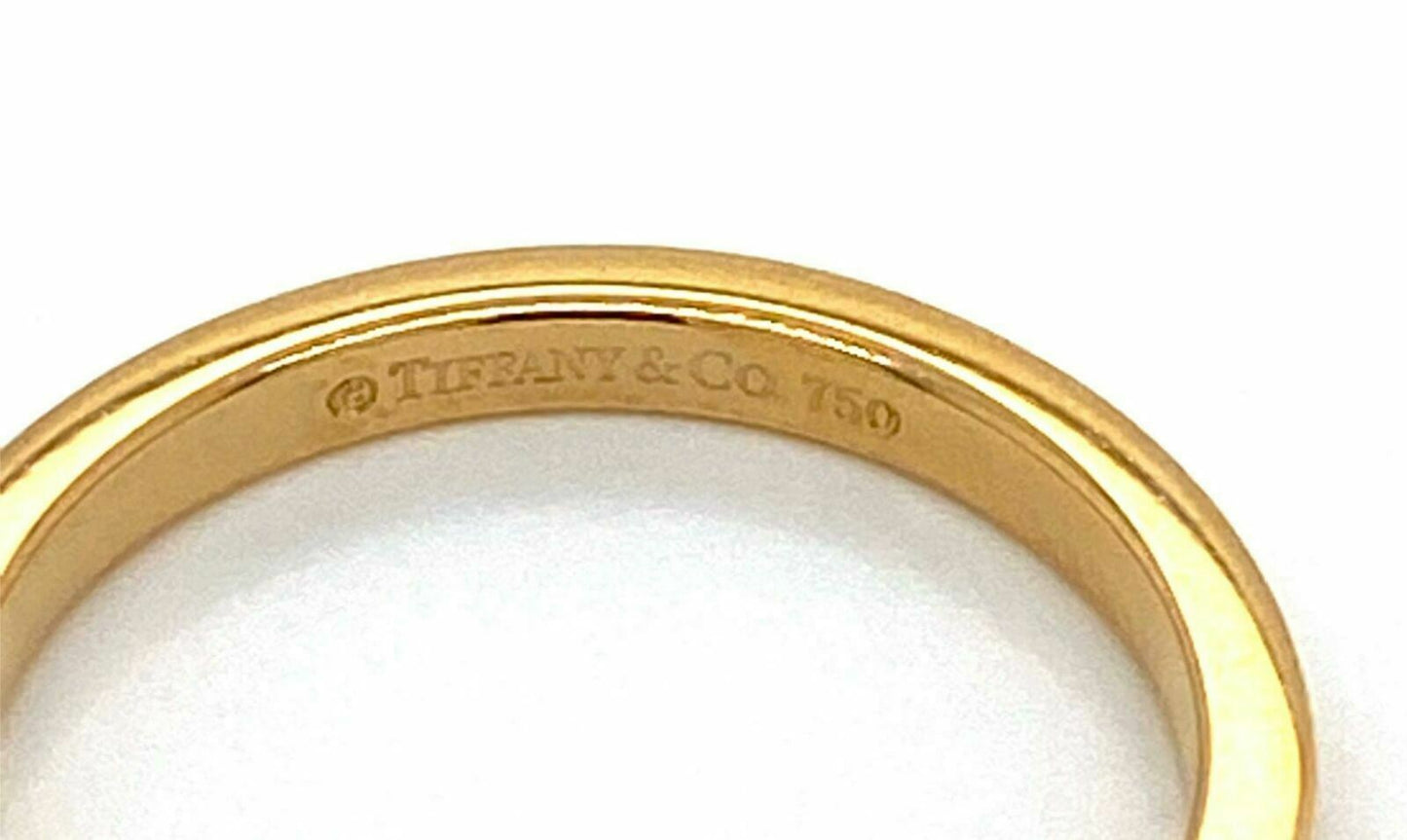 Tiffany & Co. Novo 18k Yellow Gold Band Ring Size 4