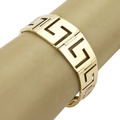 Graduated 18k Yellow Gold Open Link Bracelet