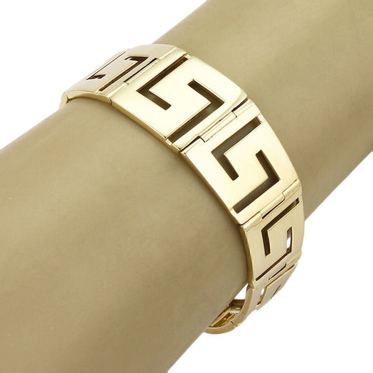 Graduated 18k Yellow Gold Open Link Bracelet
