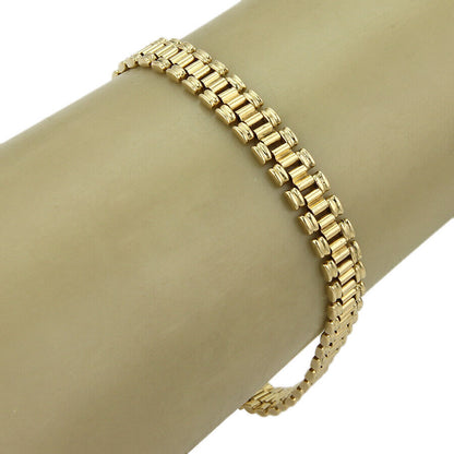 Jubilee Link 18k Yellow Gold  Soft Flex Italian Bracelet