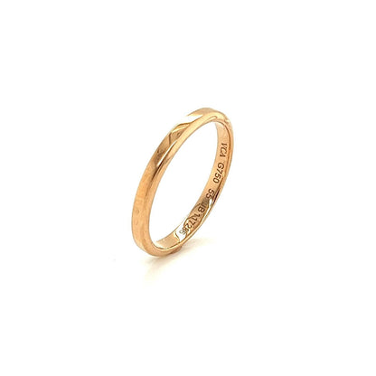 Van Cleef & Arpels Toujours 18k Rose Gold Band Ring - Size 7