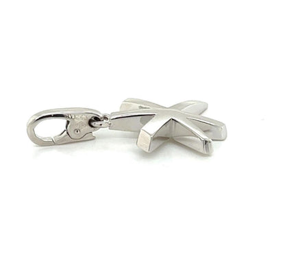 Cartier 18k White Gold Star Charm Pendant