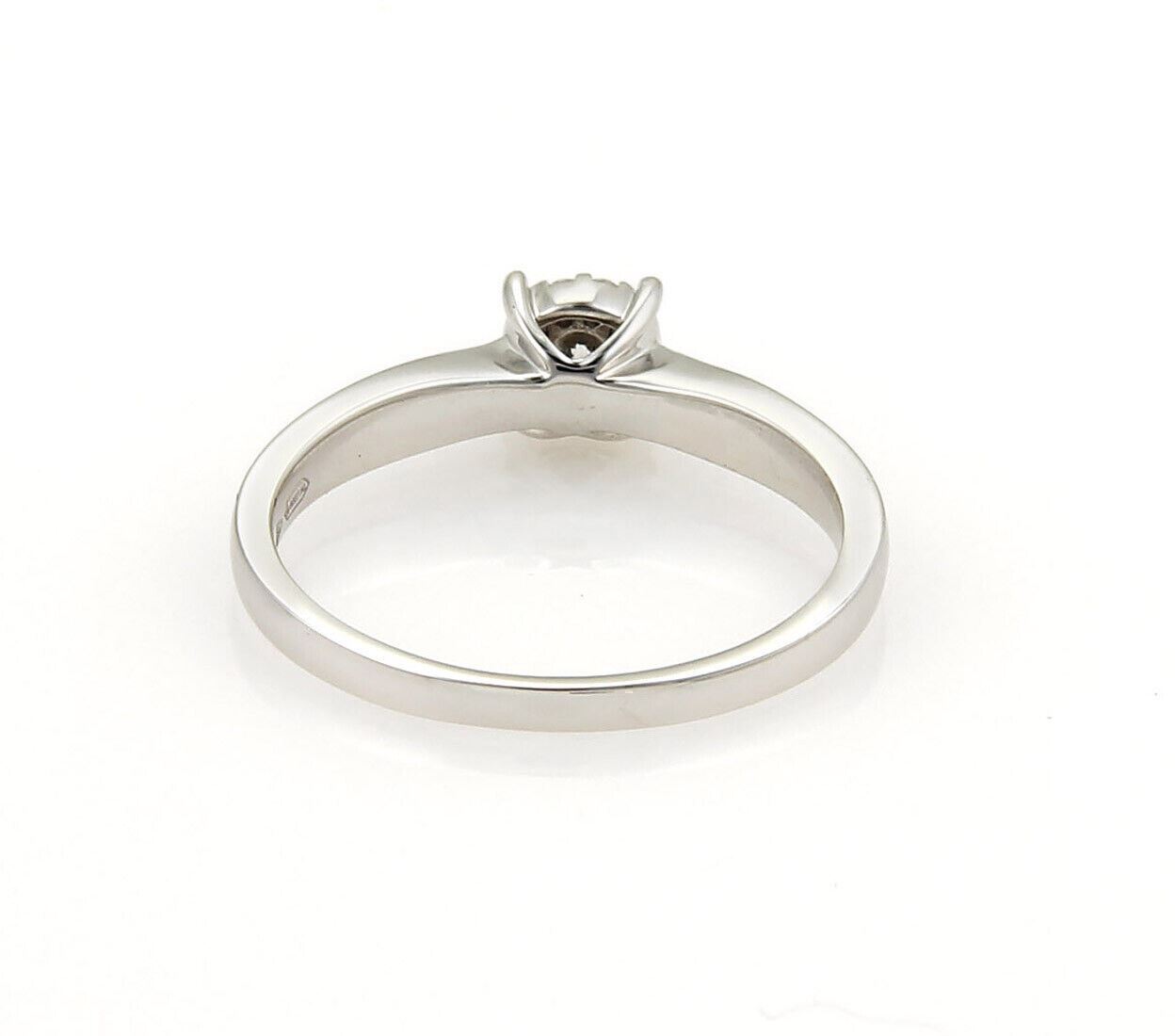 Bliss by Damiani Illusion Diamonds 18k White Gold Ring - Size 7.25