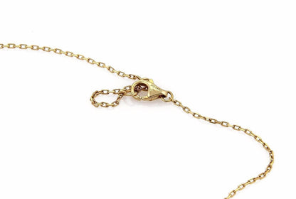 Cartier Diamond Scarab 18k Yellow Gold Pendant Necklace w/Paper