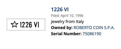 Roberto Coin Barocco Diamond 18k Rose Gold Earrings