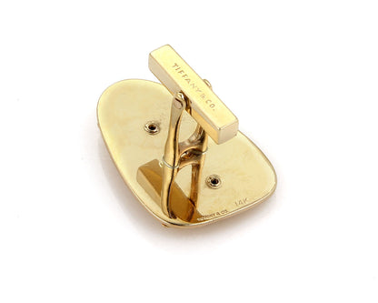 Tiffany & Co. Ruby 14k Yellow Gold Fish Cufflinks