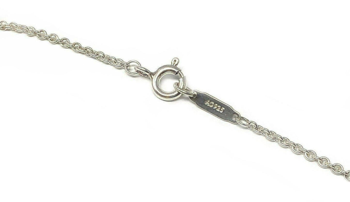 Tiffany & Co. Sweet Nothing Sterling Silver Envelope Movable Letter Necklace