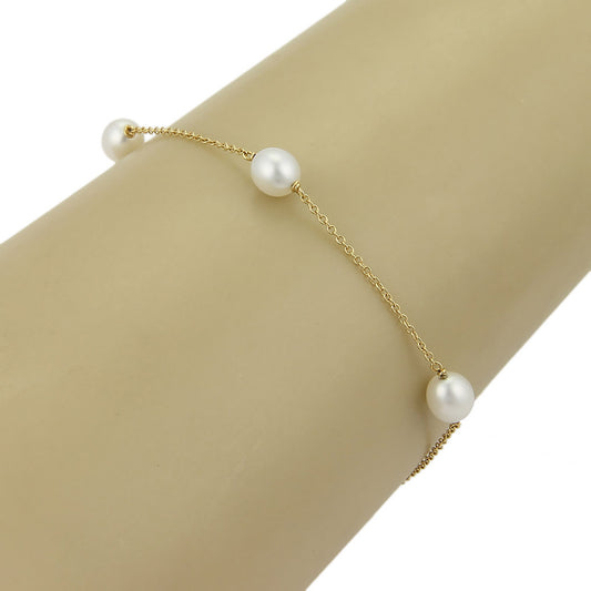 Tiffany & Co. Peretti 18k Yellow Gold Pearls By The Yard Bracelet