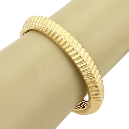 Tiffany & Co. 18k Yellow Gold Ribbed Bangle Bracelet | Bracelets | Bangles, Bracelets, catalog, Designer Jewelry, Tiffany & Co. | Tiffany & Co.