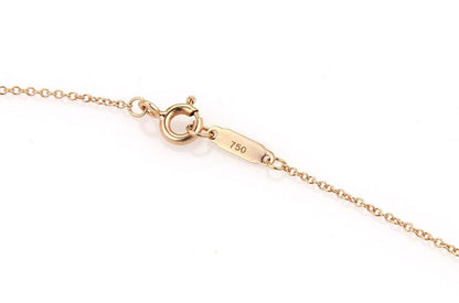 Tiffany & Co. Heart Padlock 18k Rose Gold Pendant Necklace