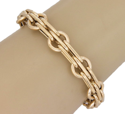 Unoaerre 18k Yellow Gold Link Bracelet