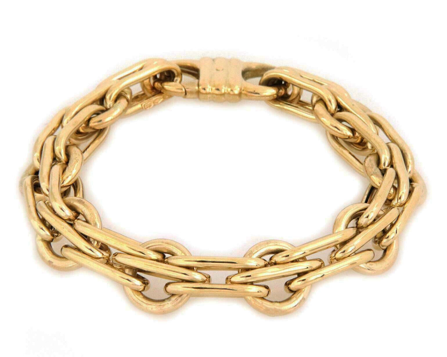 Unoaerre 18k Yellow Gold Link Bracelet