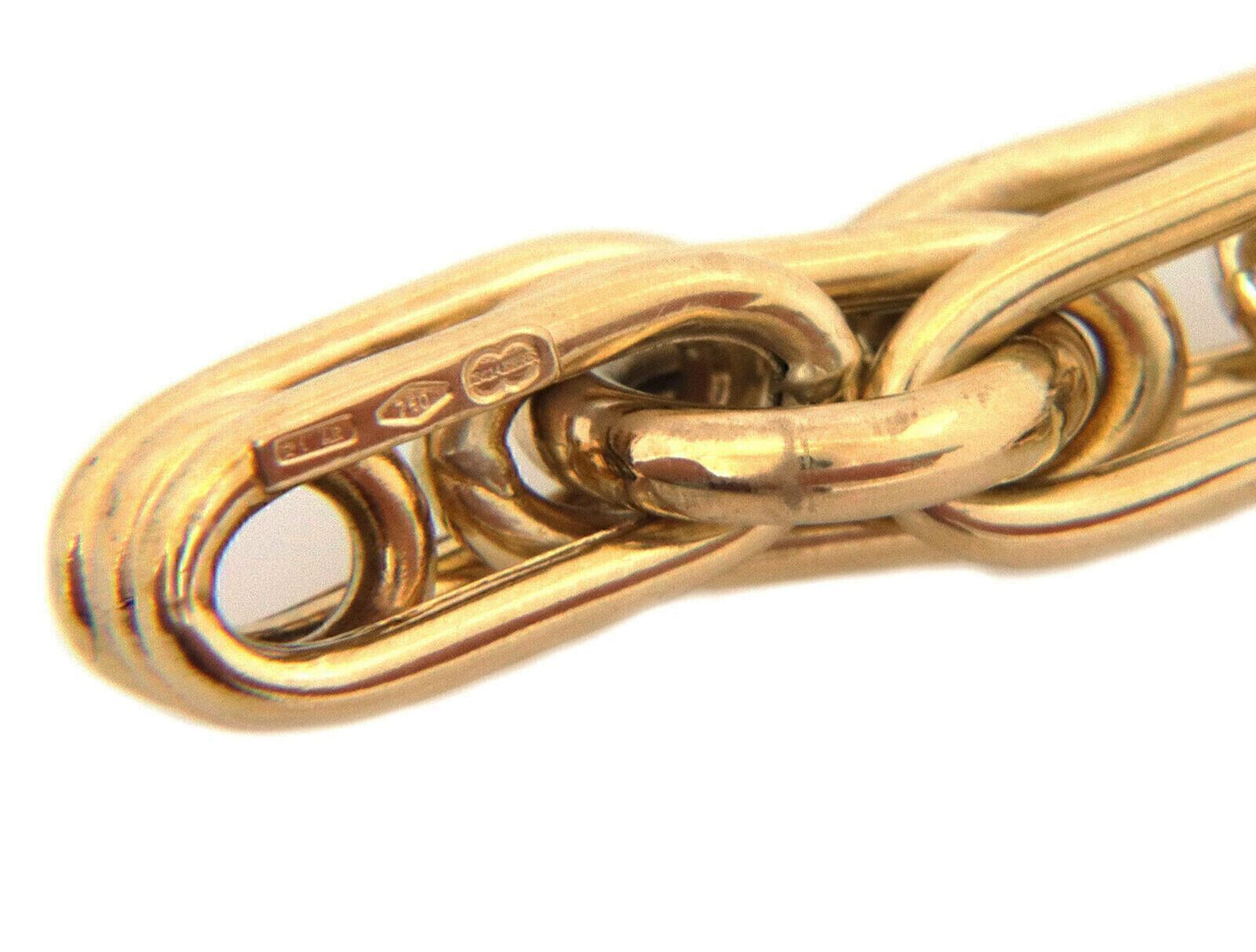 Unoaerre 18k Yellow Gold Link Bracelet