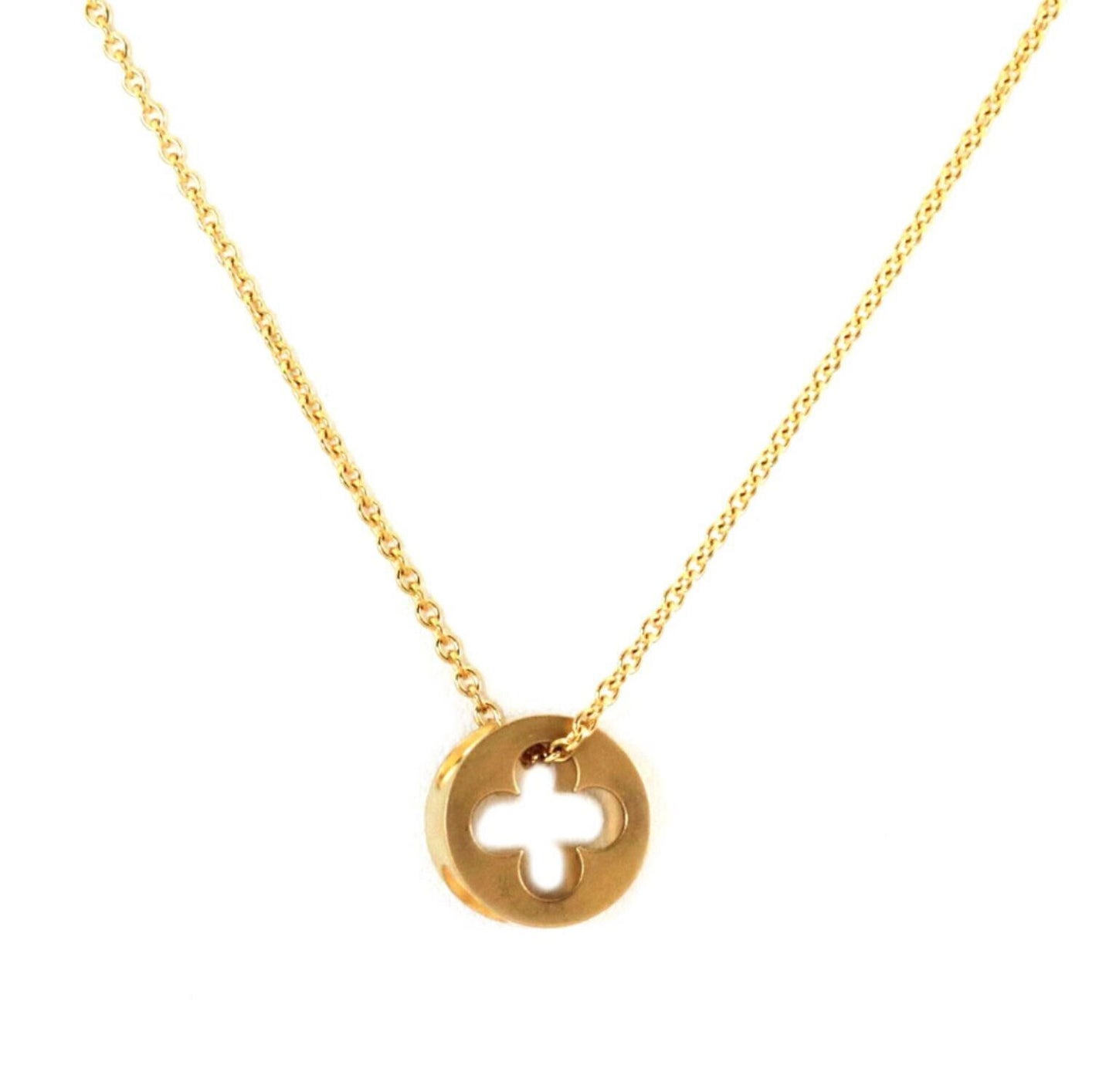 Louis Vuitton Empreinte 18k Yellow Gold Pendant Necklace