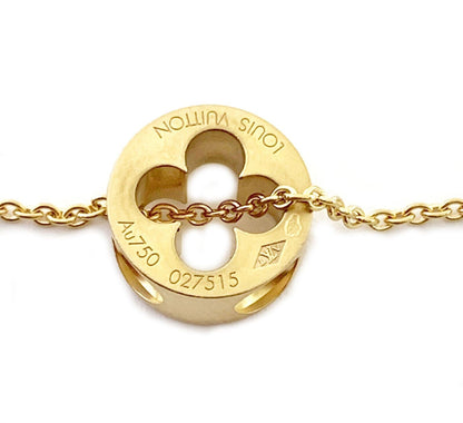 Louis Vuitton Empreinte 18k Yellow Gold Pendant Necklace