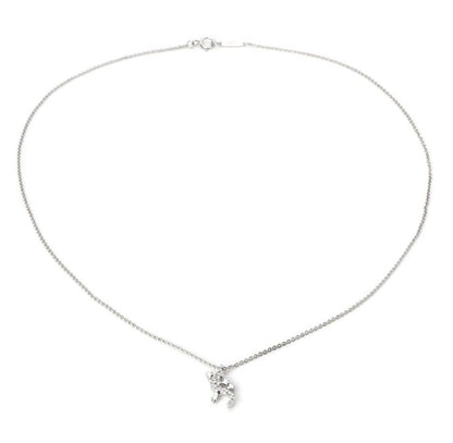 Tiffany & Co. Diamond 18k White Gold Salamander Pendant Necklace