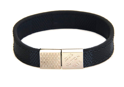 Louis Vuitton Damier Cobalt Pull It Canvas Bracelet