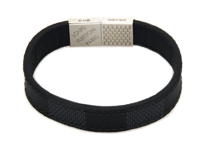 Louis Vuitton Damier Cobalt Pull It Canvas Bracelet