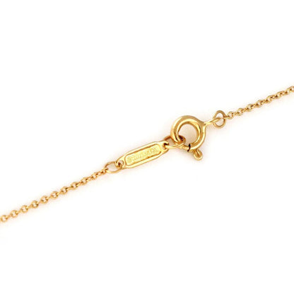 Tiffany & Co. Somerset Diamond 18k Yellow Gold Pendant Necklace