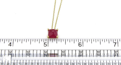 Ippolita Rock Candy Mini Single Square Iolite 18k Yellow Gold Pendant Necklace