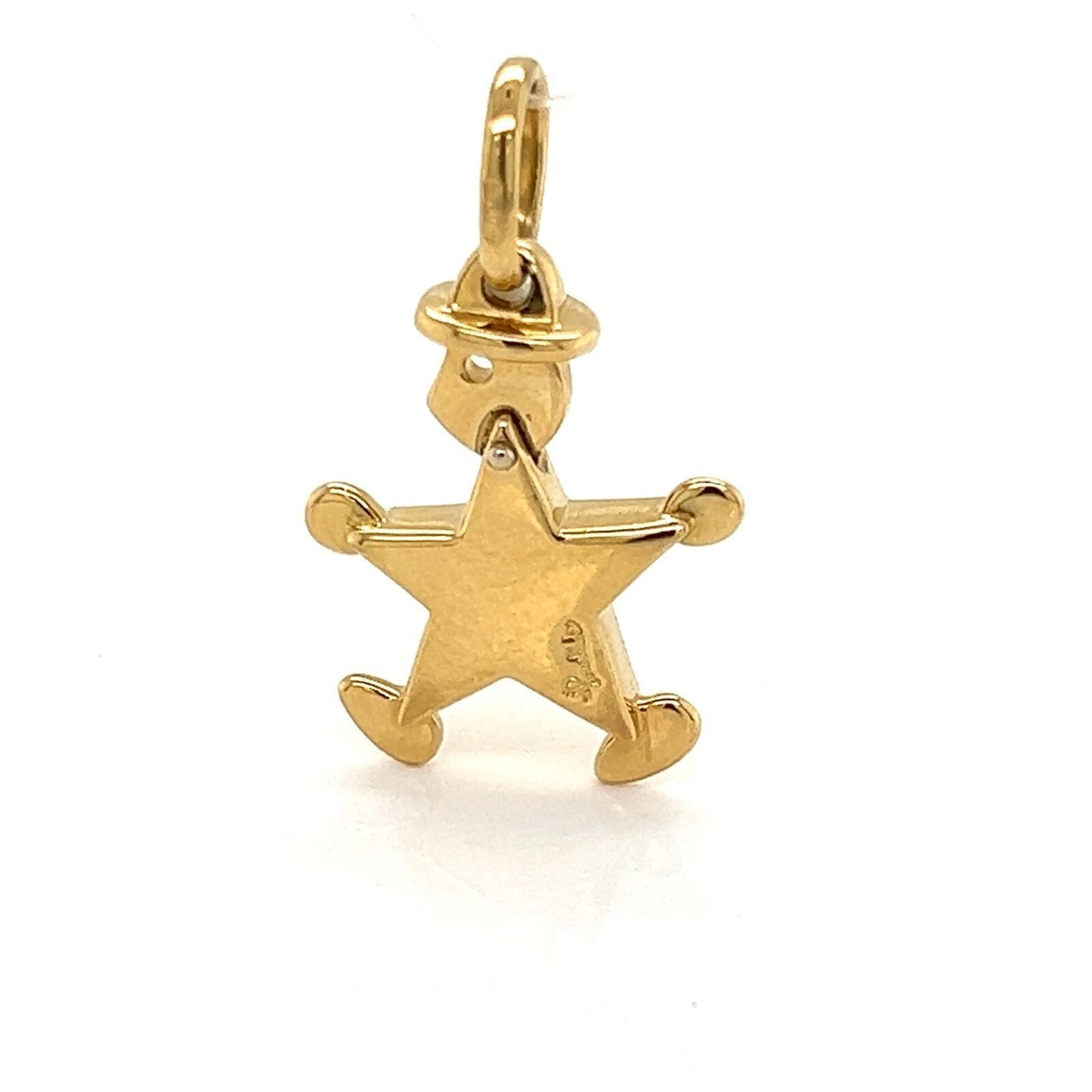 Pomellato Dodo Starman 18k Yellow Gold Charm Pendant