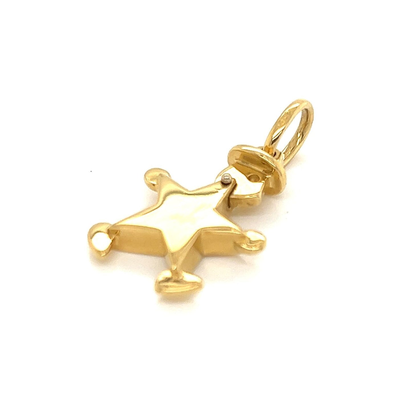 Pomellato Dodo Starman 18k Yellow Gold Charm Pendant