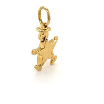 Pomellato Dodo Starman 18k Yellow Gold Charm Pendant