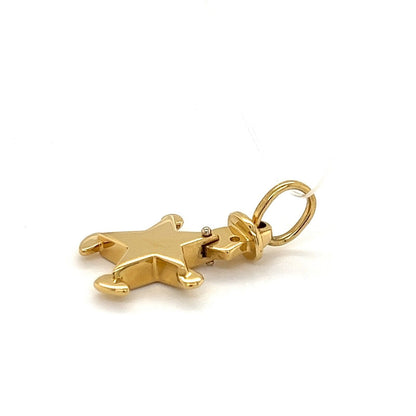 Pomellato Dodo Starman 18k Yellow Gold Charm Pendant