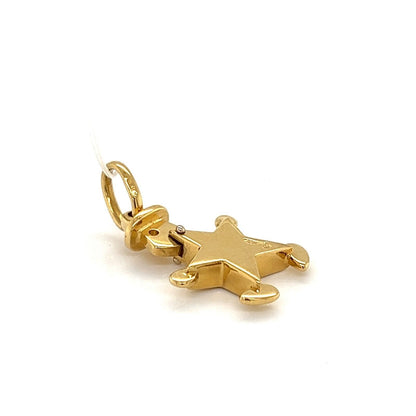 Pomellato Dodo Starman 18k Yellow Gold Charm Pendant