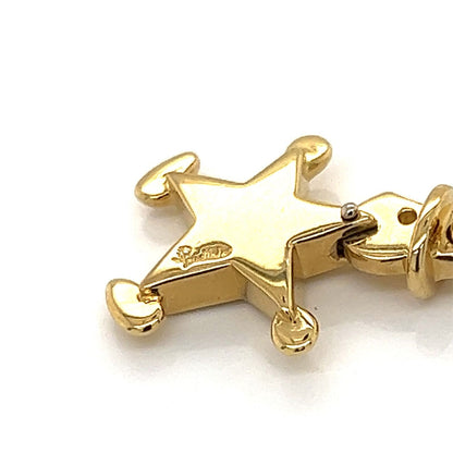 Pomellato Dodo Starman 18k Yellow Gold Charm Pendant